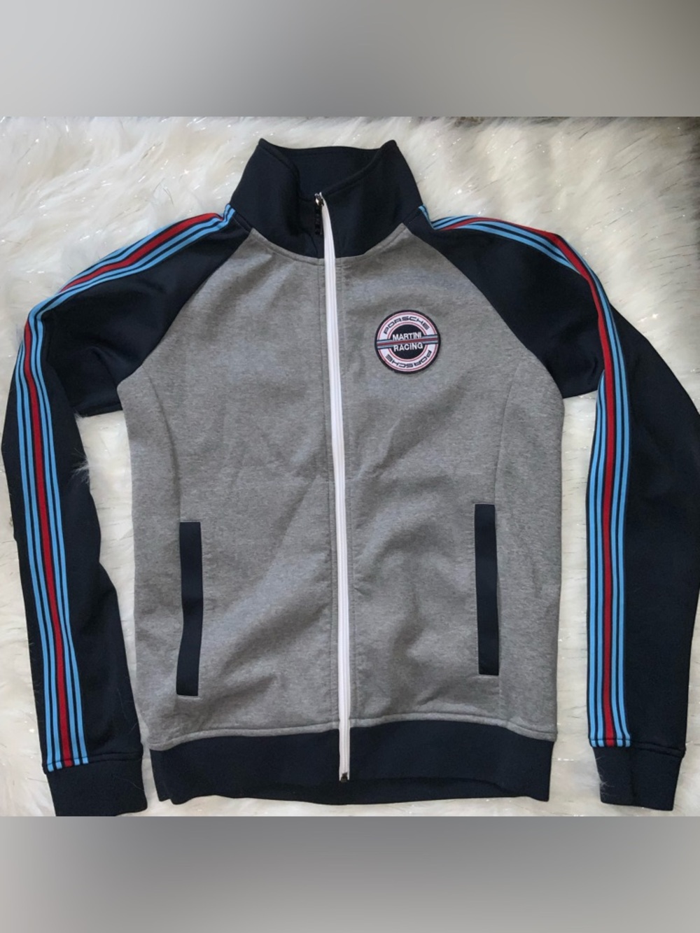Porsche Men's Track Jacket - Martini Racing